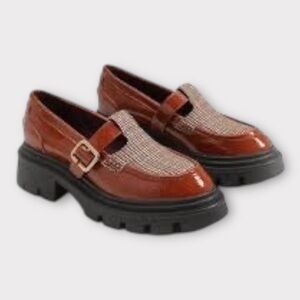 New! Circus NY by Sam Edelman Payson Lug-Sole Mary Jane Loafers Sz 6.5